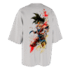 REMERA-OVER-DRAGON-BALL-GOKU-DORSO REMERA OVER DRAGON BALL GOKU