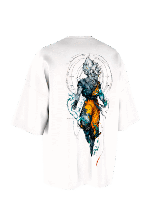 REMERA OVER GOKU