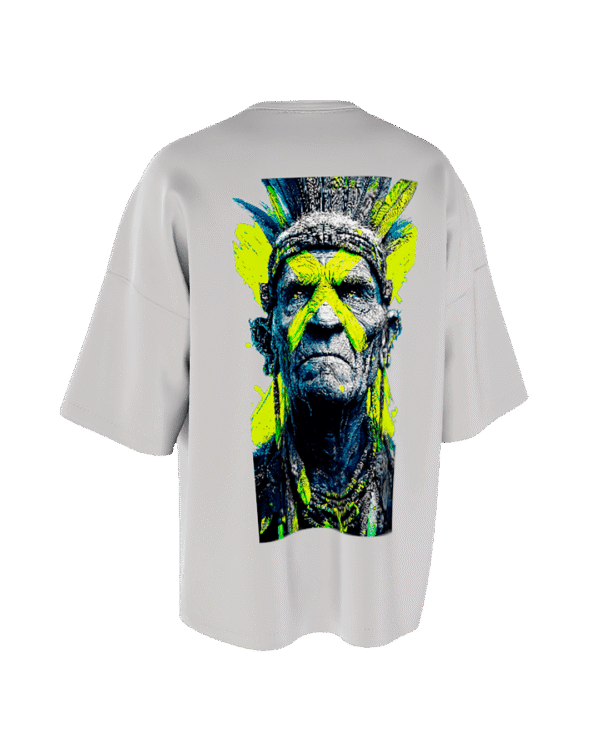 REMERA OVER  NATIVE VIBES