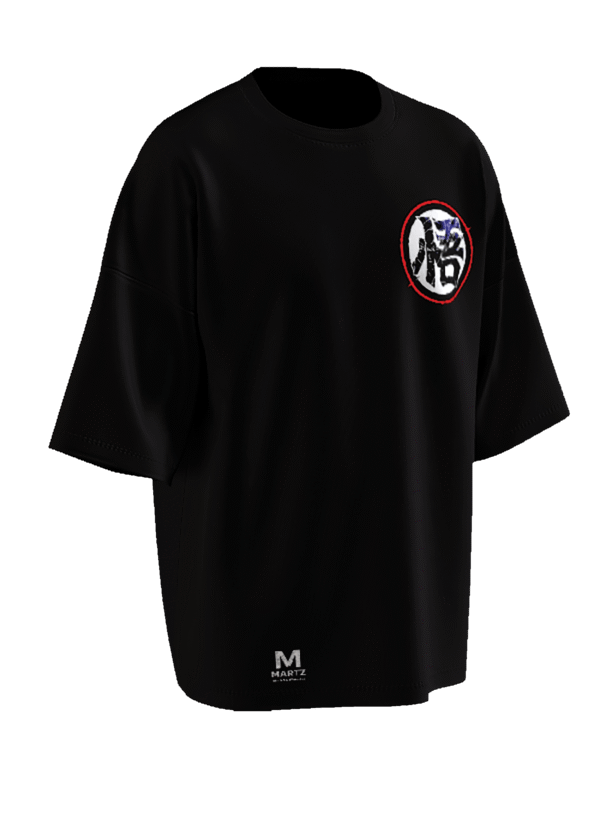 REMERA_OVER_GOKU_DBZ_FRENTE REMERA OVER GOKU DBZ