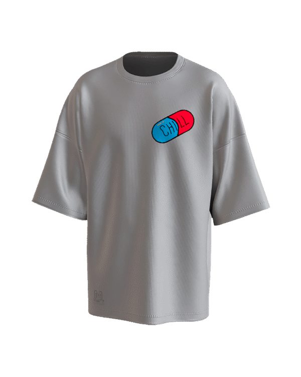 REMERA OVER CHILL PILL