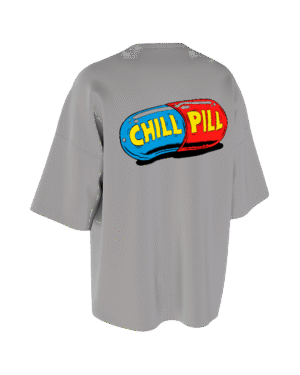 REMERA OVER CHILL PILL