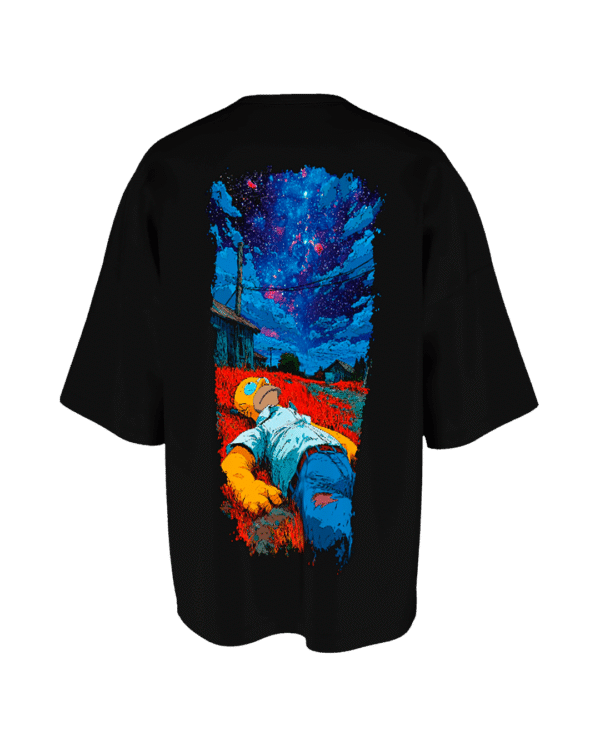 REMERA OVER LOS SIMPSON HOMERO