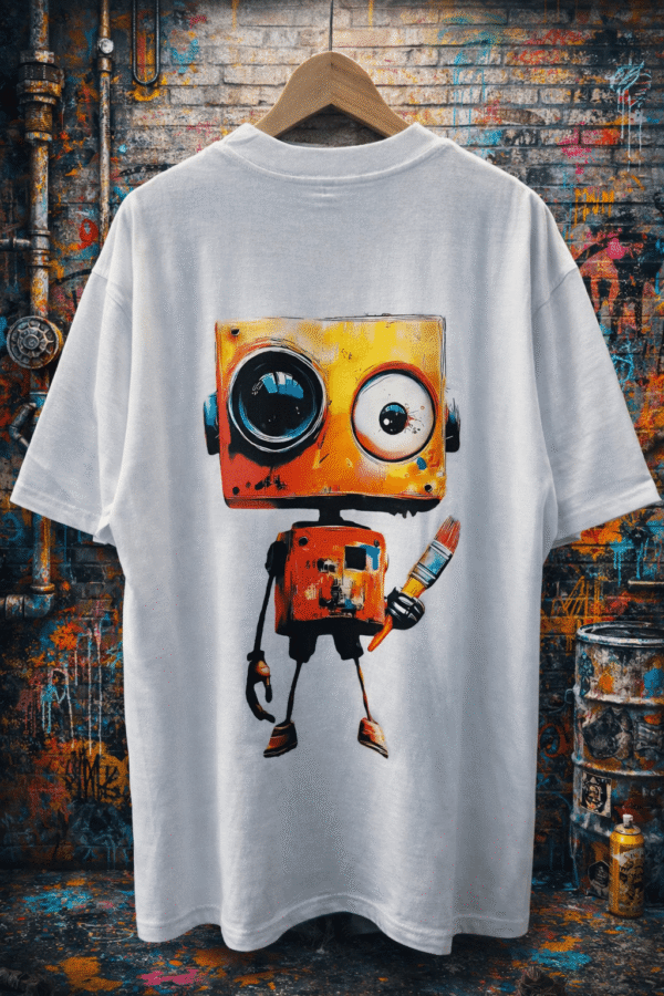 REMERA OVERSIZE ARTIST ROBOT