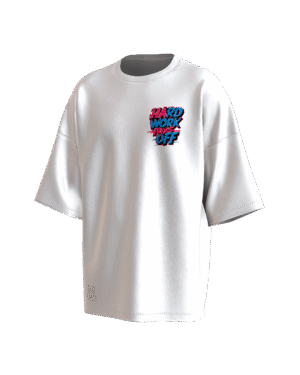 REMERA OVERSIZE EL TRABAJO DURO DA SUS FRUTOS