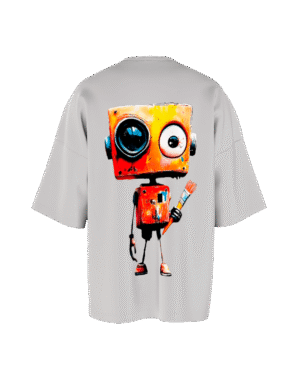REMERA OVERSIZE ARTIST ROBOT