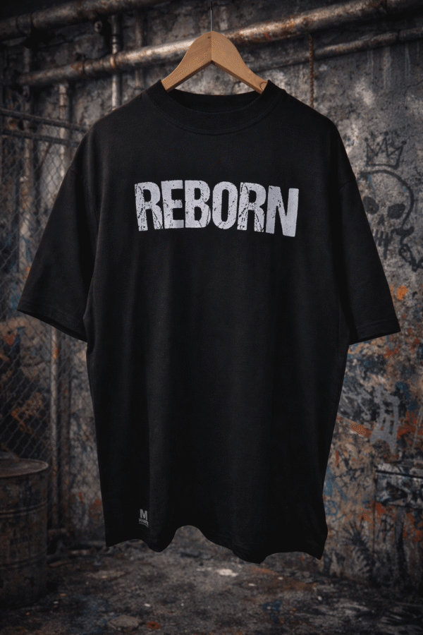 REMERA OVER REBORN
