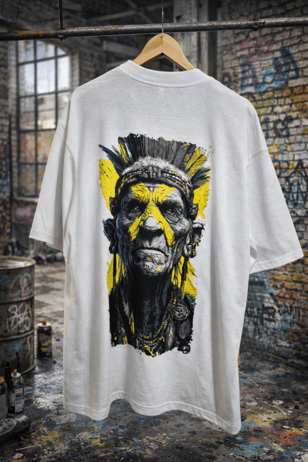 REMERA OVER  NATIVE VIBES