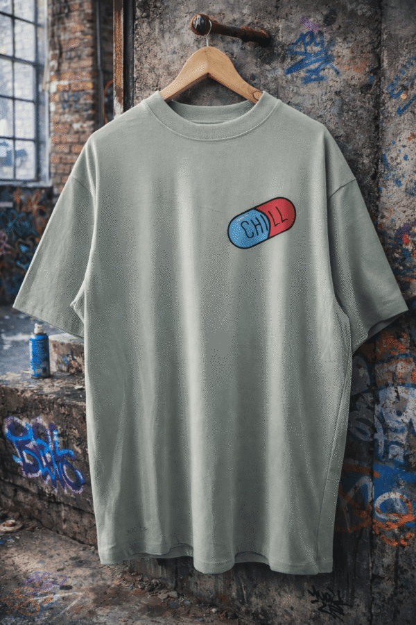 REMERA OVER CHILL PILL