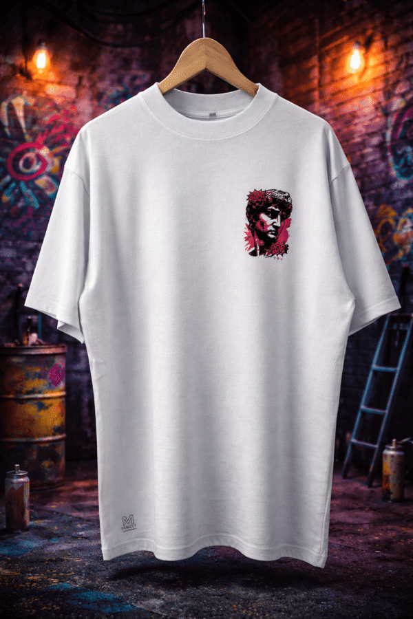 REMERA OVER DAVID POP ART